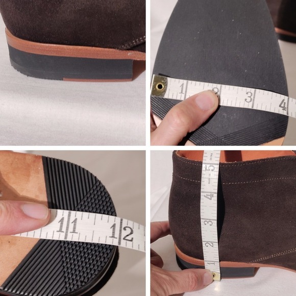 Wolf & Shepherd Mens 9.5 Brown Suede Chukka Boots Made in Portugal 9948 main image 6